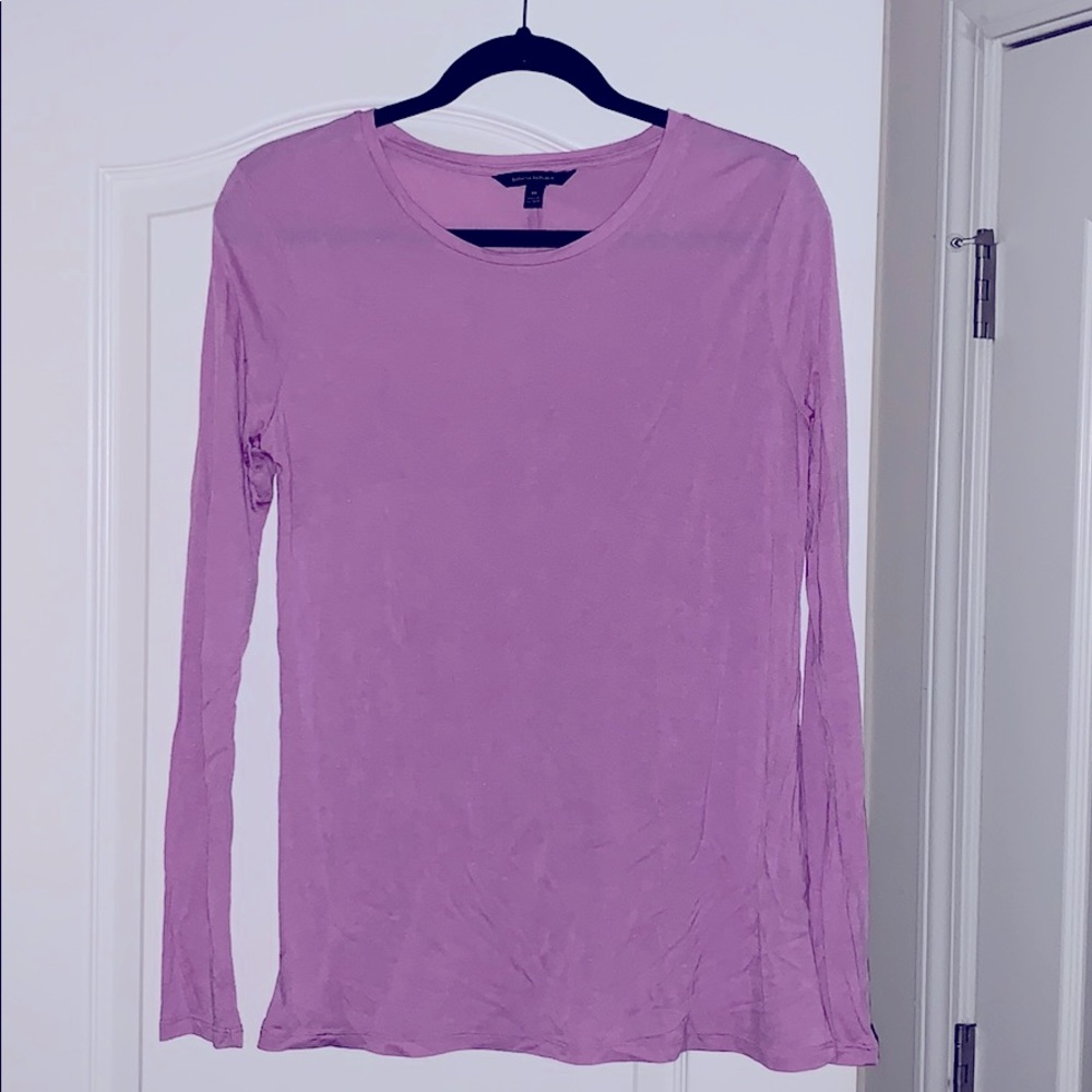 Banana republic lavender shirt